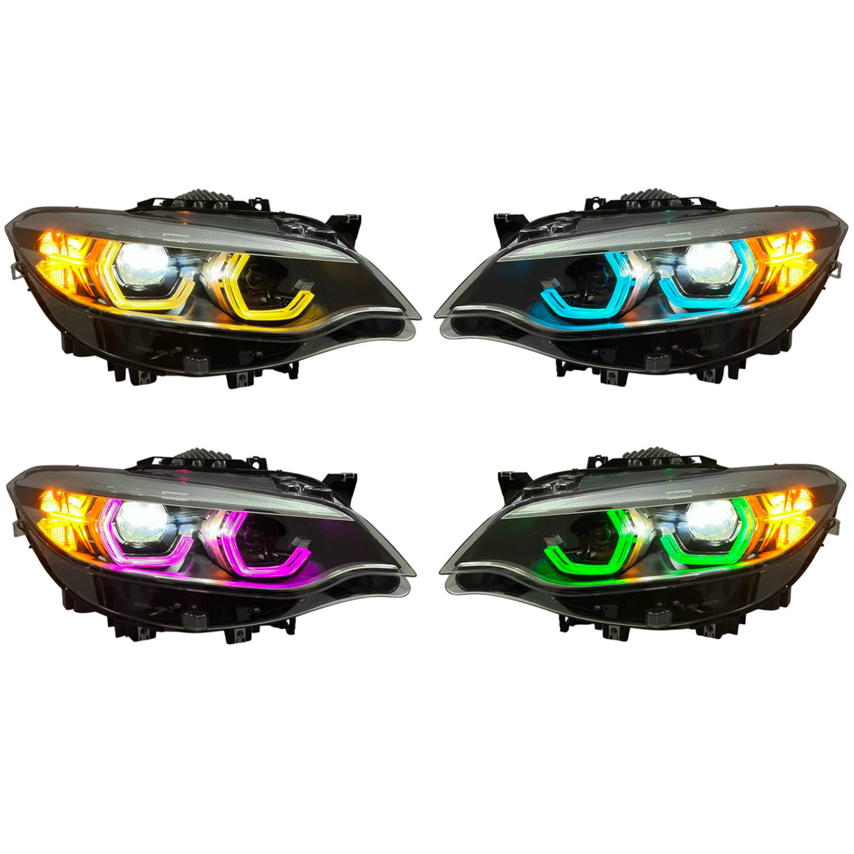 RGB IKON Headlights BMW F87/F22 (App-Controlled)