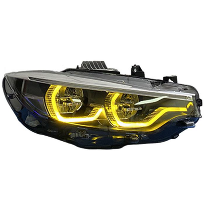 LCI Switchable Tri-Colour Headlights Amber, Yellow and White For F32/F33/F36/F80/F82/F83